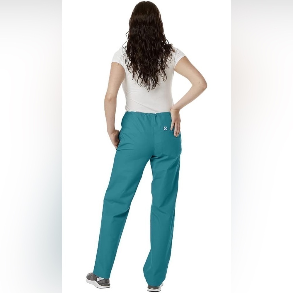 BAG032. NWT Unisex Scrub Pant Ultrasoft Drawstring Waist Medical Professional - Picture 5 of 7